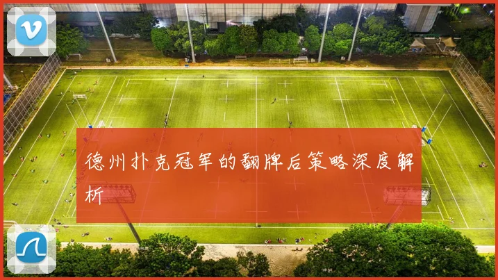 德州扑克冠军的翻牌后策略深度解析