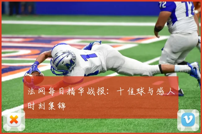 法网每日精华战报：十佳球与感人时刻集锦