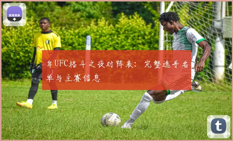 年UFC格斗之夜对阵表:完整选手名单与主赛信息