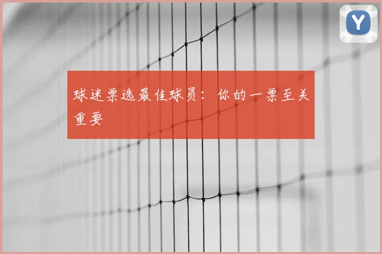 球迷票选最佳球员:你的一票至关重要